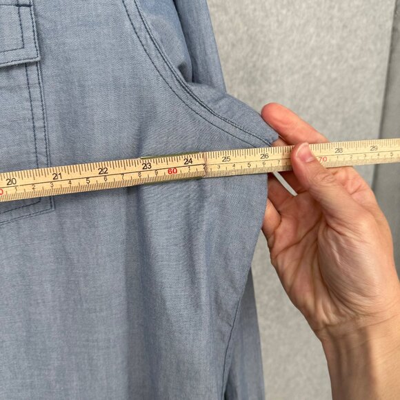 5.11 Tactical Mens Buckshot Chambray Shirt Size XL Blue Snap RAPIDraw Placket - Picture 12 of 13